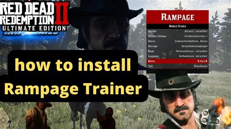 dill files. . Rdr2 rampage trainer not working